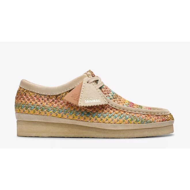 Wallabee in Multicolour Raffia