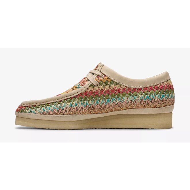 Wallabee in Multicolour Raffia