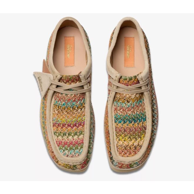 Wallabee in Multicolour Raffia