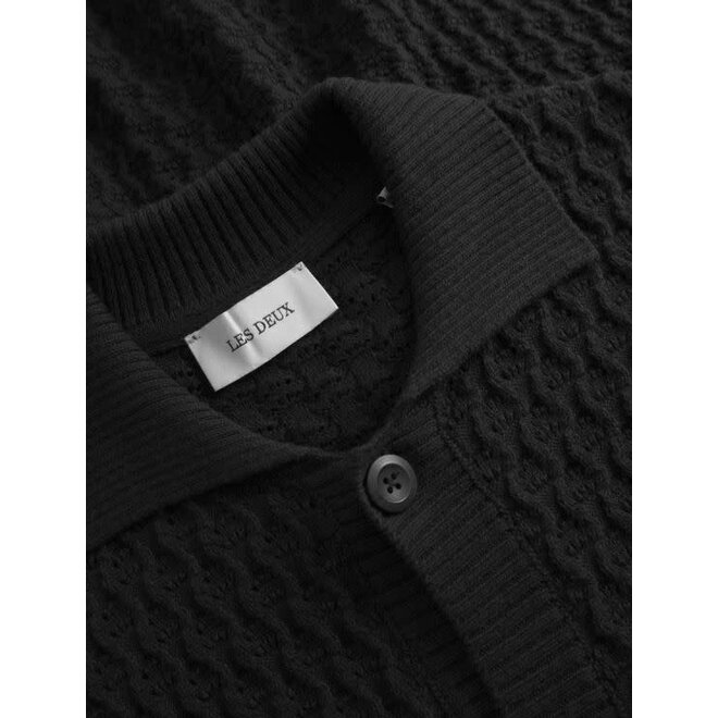 Gespertus Knit Shirt in Black