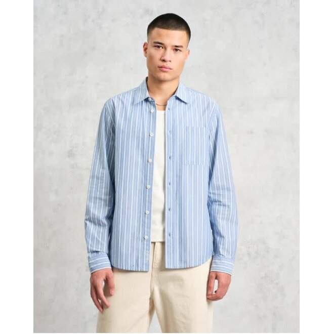 Rove Shirt in Blue Stripes