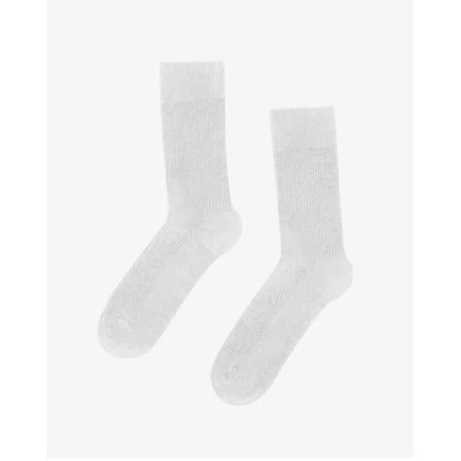 Classic Organic Sock in Optical White