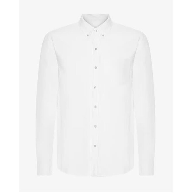 Organic Button Down Shirt in Optical White