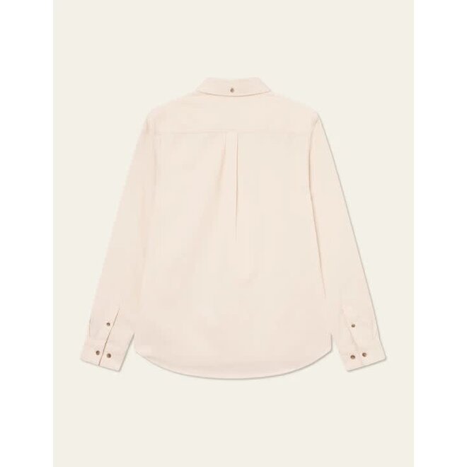 Konrad Pinwale Corduroy Shirt in Ivory