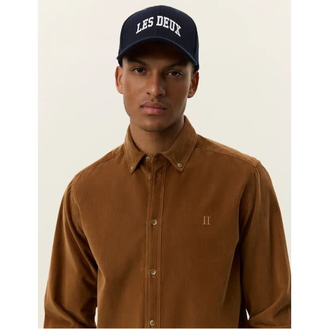 Konrad Pinwale Corduroy Shirt in Monk's Robe