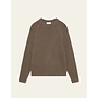Gilbert Crewneck Knit in Teak Brown