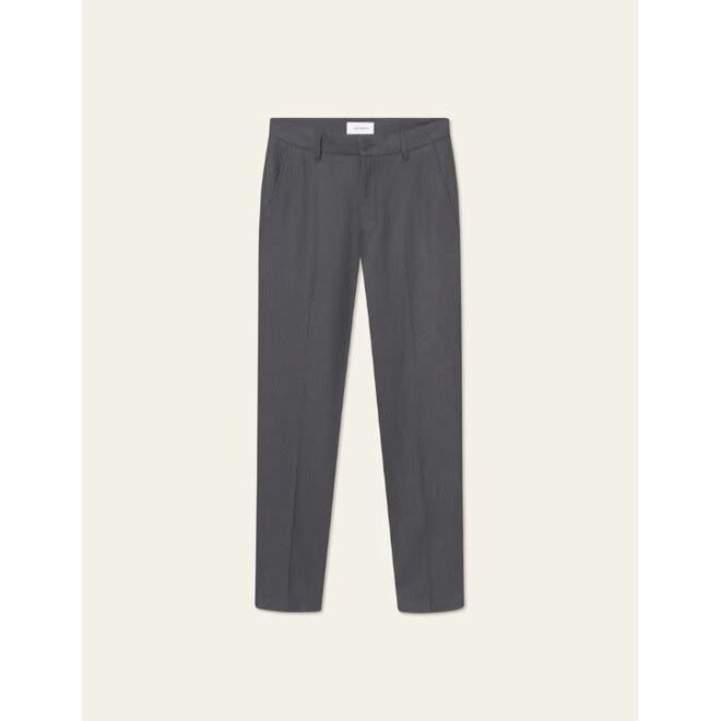 Como Reg Wool Suit Pants in Asphalt