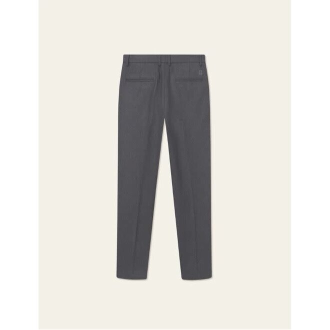 Como Reg Wool Suit Pants in Asphalt