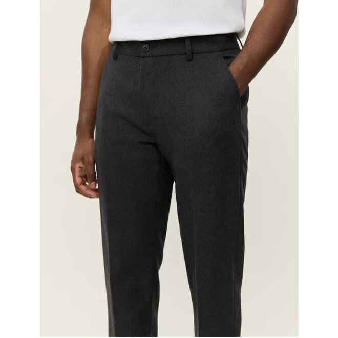 Como Reg Wool Suit Pants in Asphalt