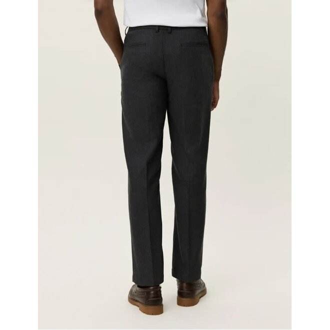 Como Reg Wool Suit Pants in Asphalt