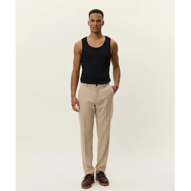 Como Reg Wool Suit Pants in Irish Cream