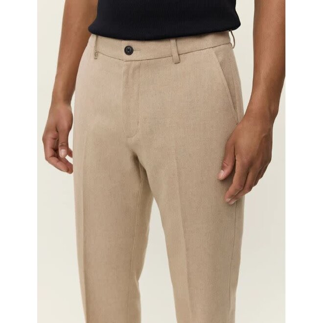 Como Reg Wool Suit Pants in Irish Cream