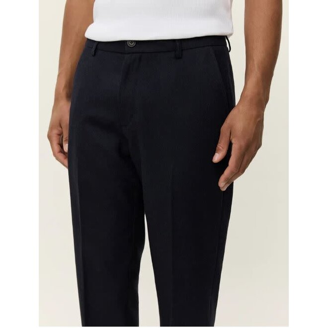 Como Reg Wool Suit Pants in Dark Navy