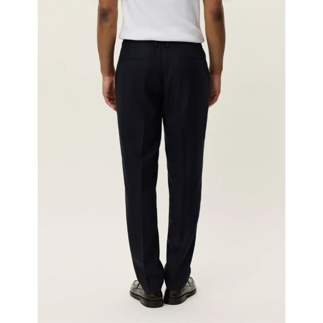 Como Reg Wool Suit Pants in Dark Navy
