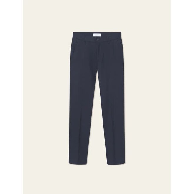 Como Reg Wool Suit Pants in Dark Navy