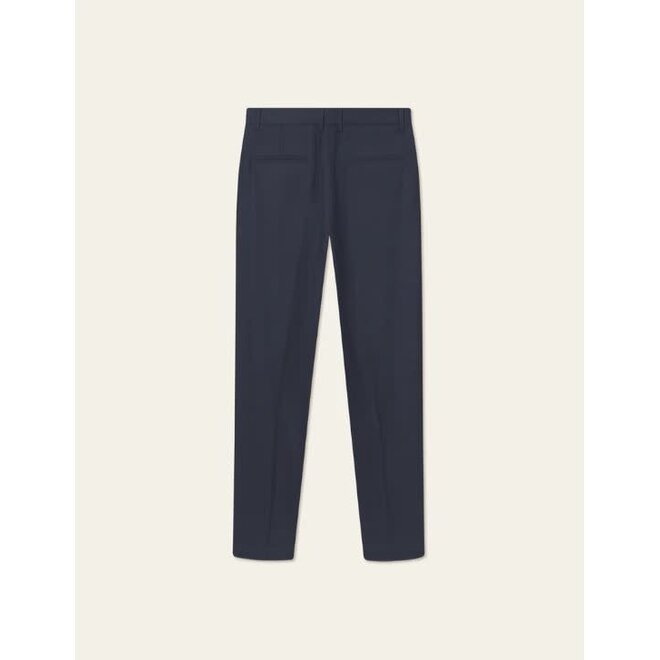 Como Reg Wool Suit Pants in Dark Navy