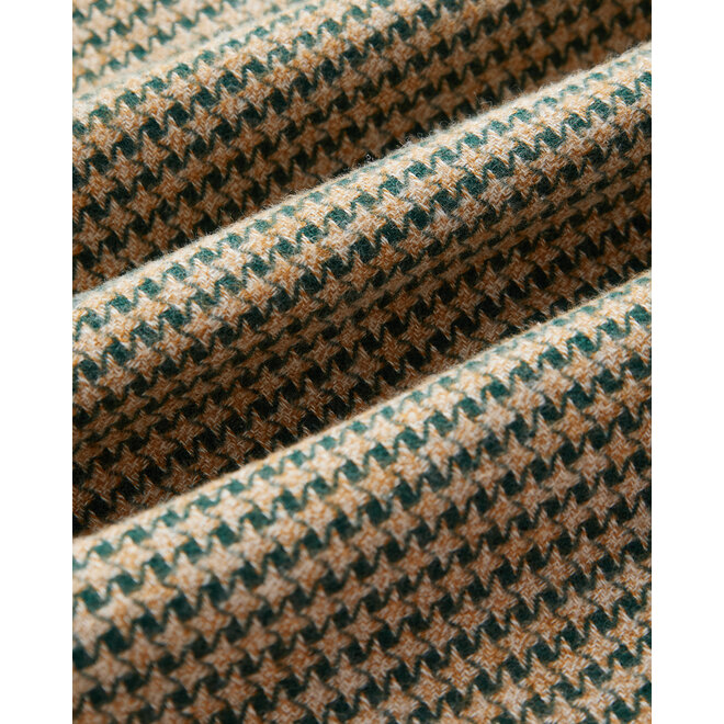 Abstract Pied Poule in Green