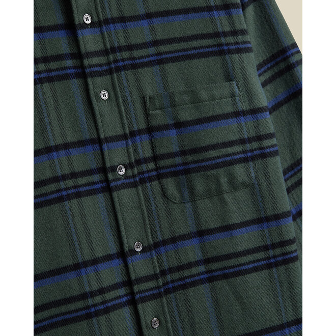 Green Box Check Shirt