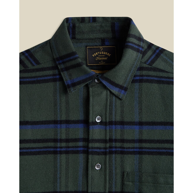Green Box Check Shirt