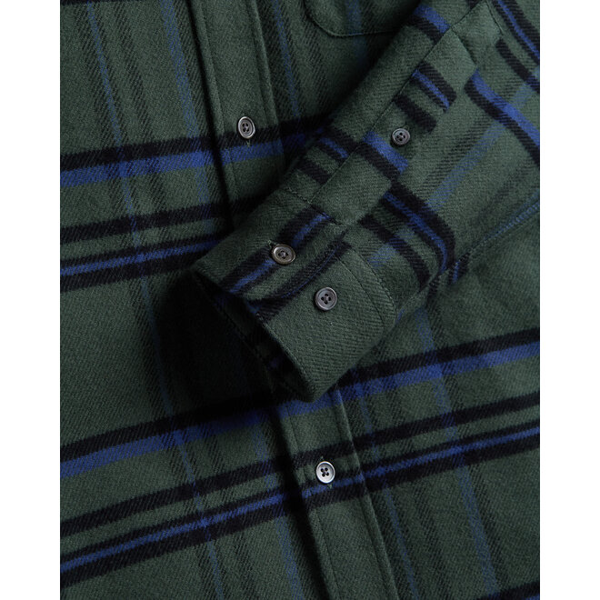 Green Box Check Shirt