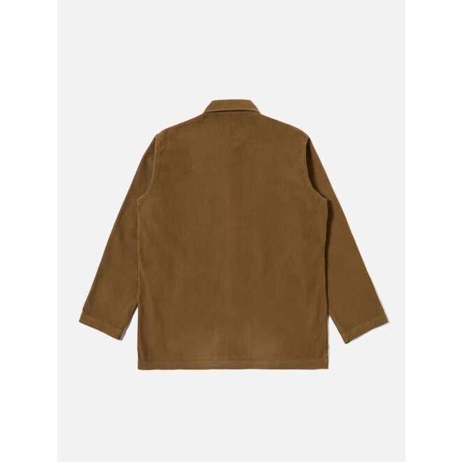 Bakers Overshirt in Khaki Fine Cord