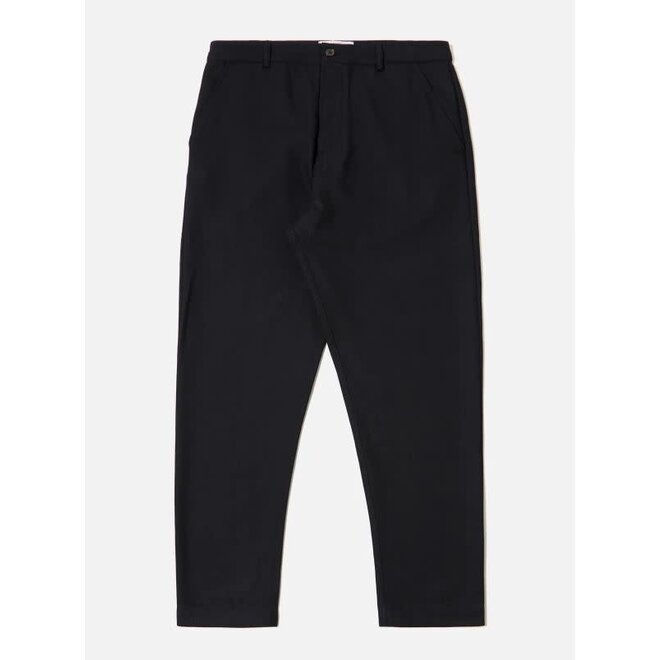 Military Chino in Dark Navy Tweed