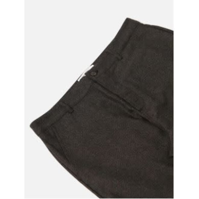 Military Chino in Brown Tweed