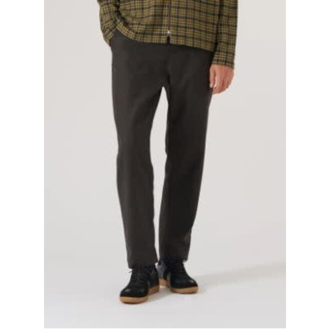 Military Chino in Brown Tweed