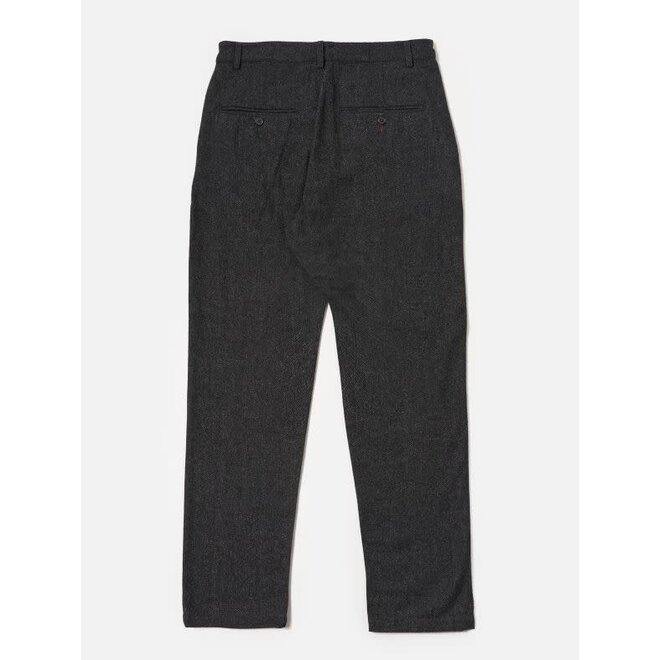 Military Chino in Grey Upcycled Wool