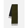 Double Sided Scarf in Green/Black