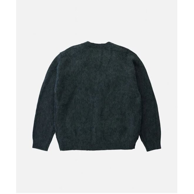 Mohair Cardigan in Charcoal