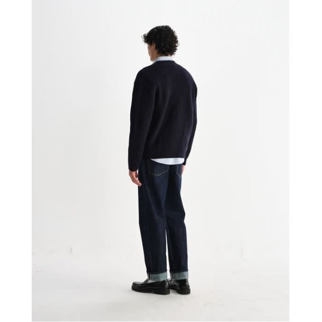 Walker Cardigan in Navy