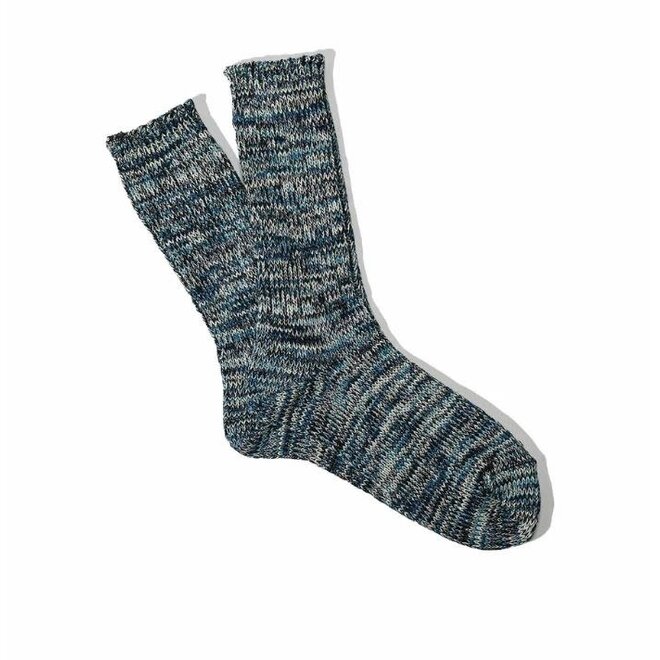 5 Colour Crew Mix in Indigo