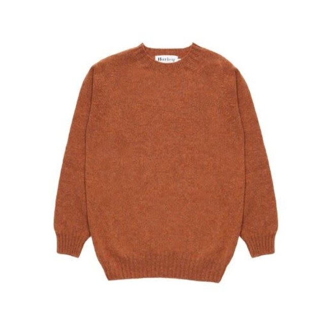 Supersoft Shetland Jumper in Whiskey
