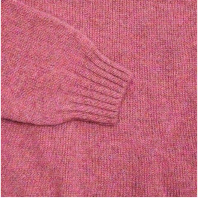 Supersoft Shetland Jumper in Zinnia