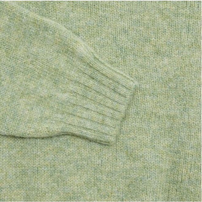 Supersoft Shetland Jumper in Sage
