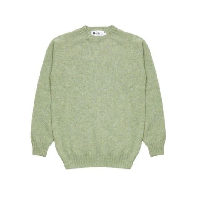 Supersoft Shetland Jumper in Sage