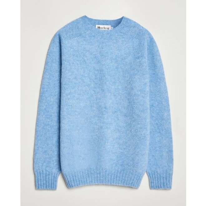 Supersoft Shetland Jumper in Glacier