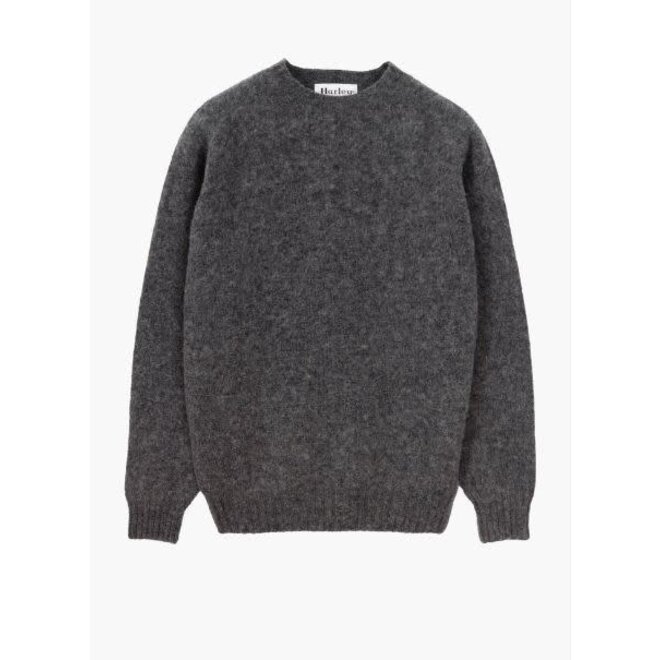 Supersoft Shetland Jumper in Basalt
