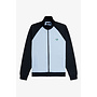Contrast Sleeve Track Jacket in Track Blue/Navy