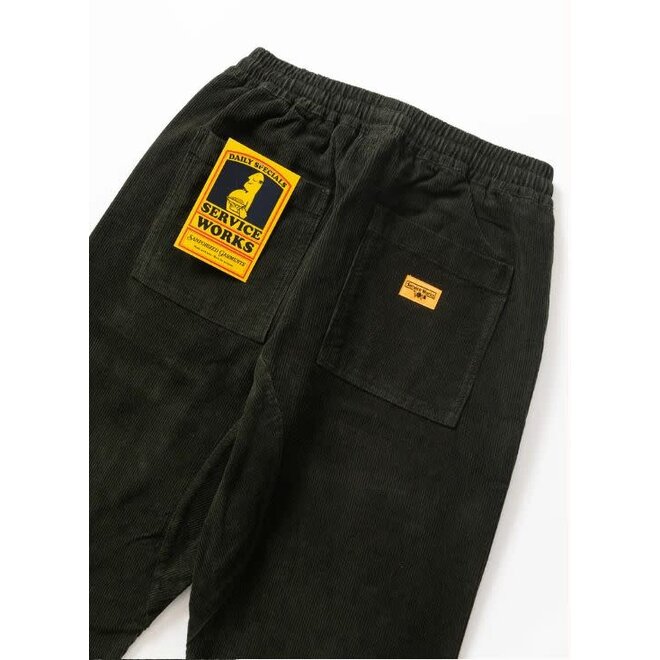 Corduroy Chef Pants in Coppice