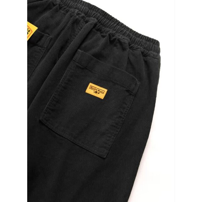 Corduroy Chef Pants in Black