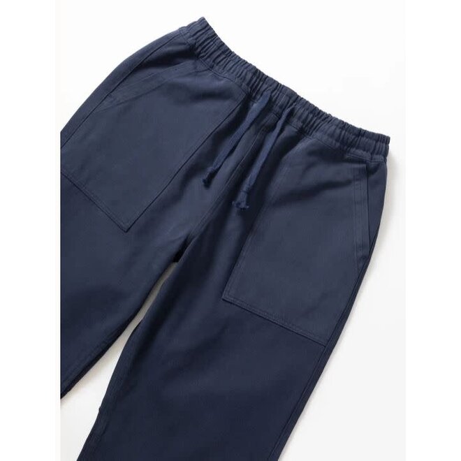 Moleskin Chef Pants in Dark Navy