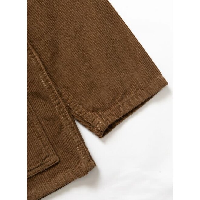 Corduroy Chore Shirt in Bark