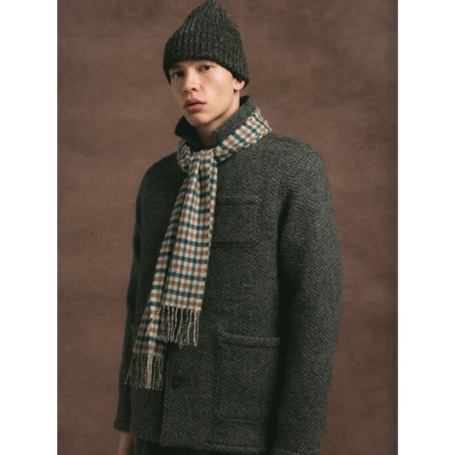 Ormiston Wool Jacket in Moss