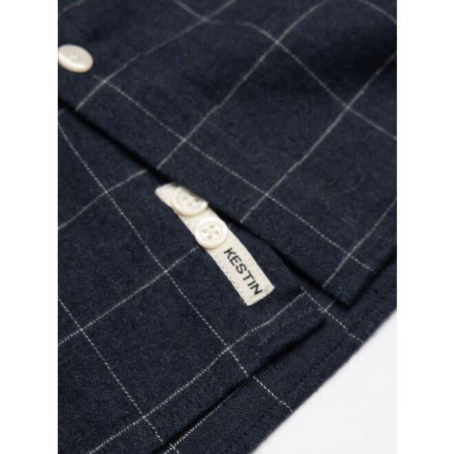 Raeburn Check Shirt in Navy