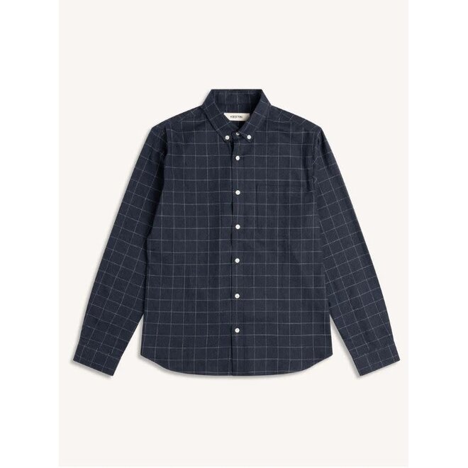 Raeburn Check Shirt in Navy