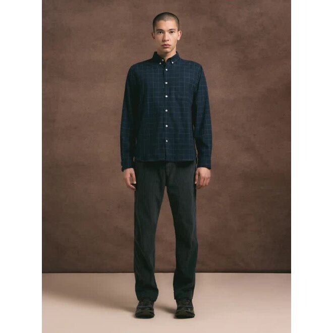 Raeburn Check Shirt in Navy