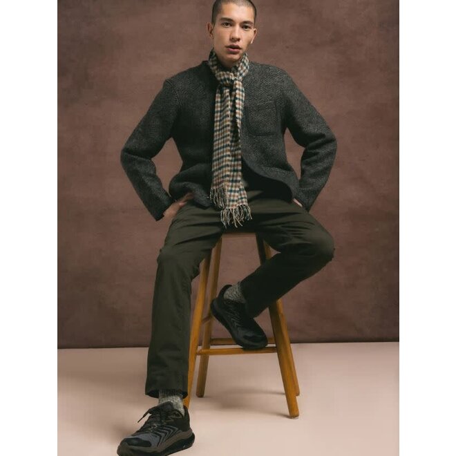 Inverness Trouser in Olive Twill