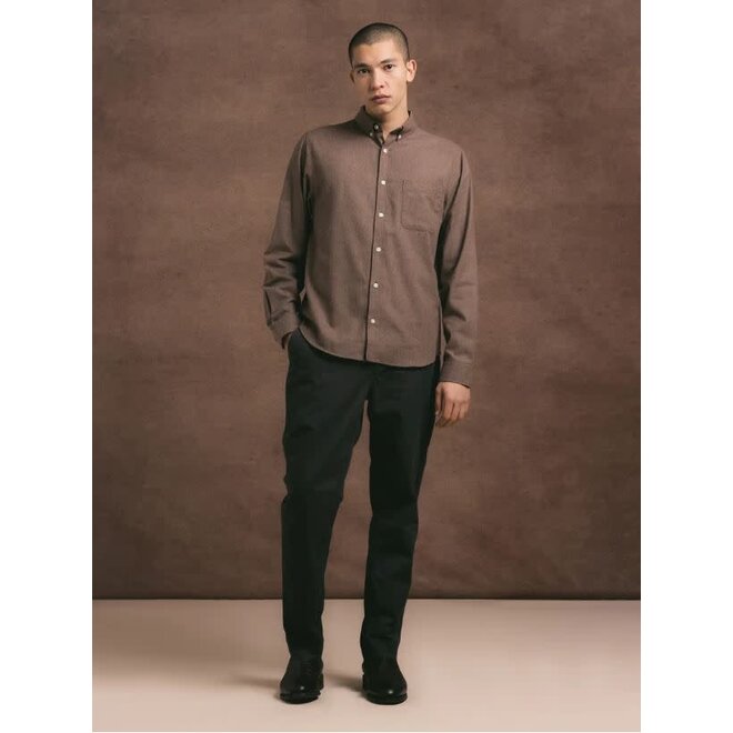 Inverness Trouser in Charcoal Twill